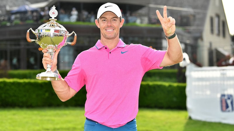 Gewinnt zum zweiten Mal die RBC Canadian Open auf der PGA Tour: Rory McIlroy. (Foto: Getty)