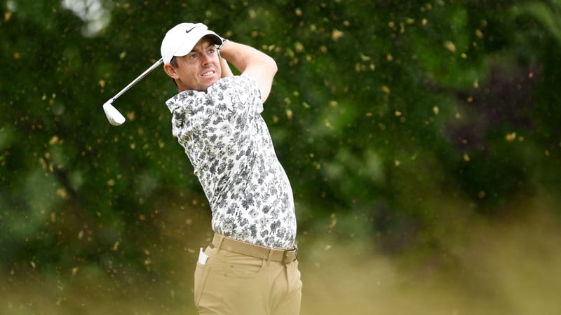 Rory McIlroy in geteilter Führung bei der US Open 2022. (Foto: Getty)