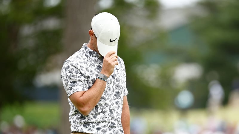 Rory McIlroy voller Frust bei der US Open 2022. (Foto: Getty)