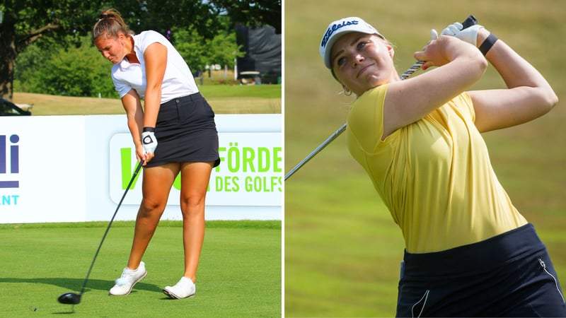 Leo Harm überzeugte am ersten Tag des Amundi German Masters. In Führung liegt die Schwedin Karlsson. (Fotos: LET)