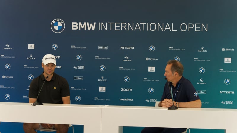 Martin Kaymer im Vorfeld der BMW International Open. (Foto: Golf Post)