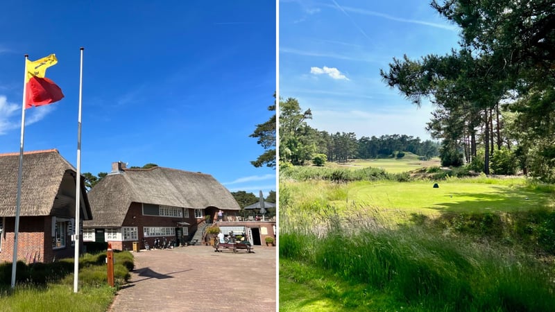 Imposantes Clubhaus des Utrechtse Golfclub 'de Pan' (Foto Jürgen Linnenbürger)