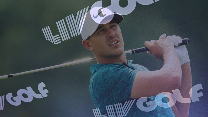 Folgt Brooks Koepka seinen amerikanischen Kollegen auf die LIV Golf Invitational Series? (Fotos: Getty)