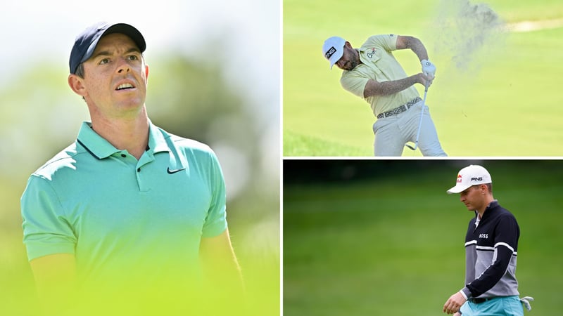 Während es für Rory McIlroy (li.) rund läuft, scheiden Stephan Jäger (oben) und Matthias Schwab auf der PGA Tour aus. (Foto: Getty)