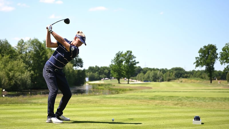 Marcel Siem am zweiten Tag der Porsche European Open 2022. (Foto: Getty)