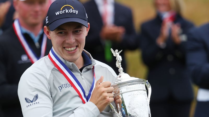 Matthew Fitzpatrick gewinnt die US Open 2022. (Foto: Getty)