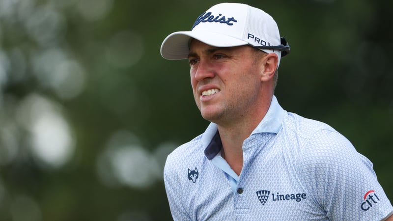 Justin Thomas am dritten Tag der US Open 2022. (Foto: Getty)