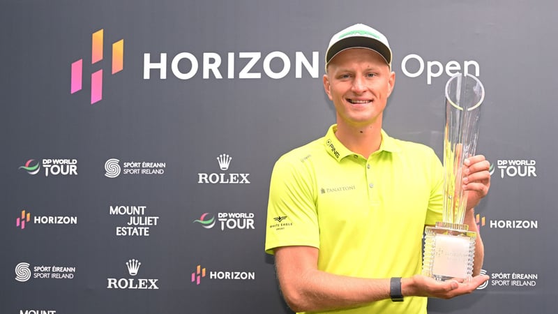 Adrian Meronk gewinnt die Horizon Irish Open und feiert seinen ersten Sieg auf der DP World Tour. (Foto: Getty)