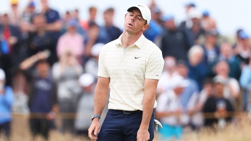 Rory McIlroy verpasste den Sieg bei der British Open 2022. (Foto: Getty)