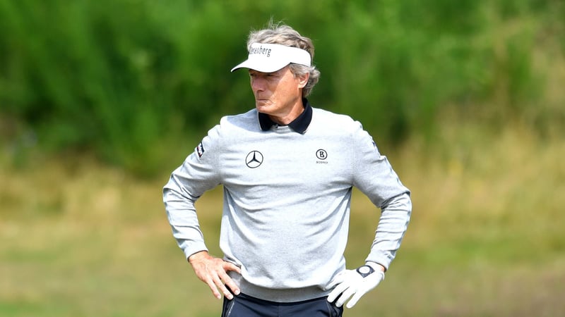 Bernhard Langer hat sich zu den LIV Golf Turnieren geäußert. (Foto: Getty)