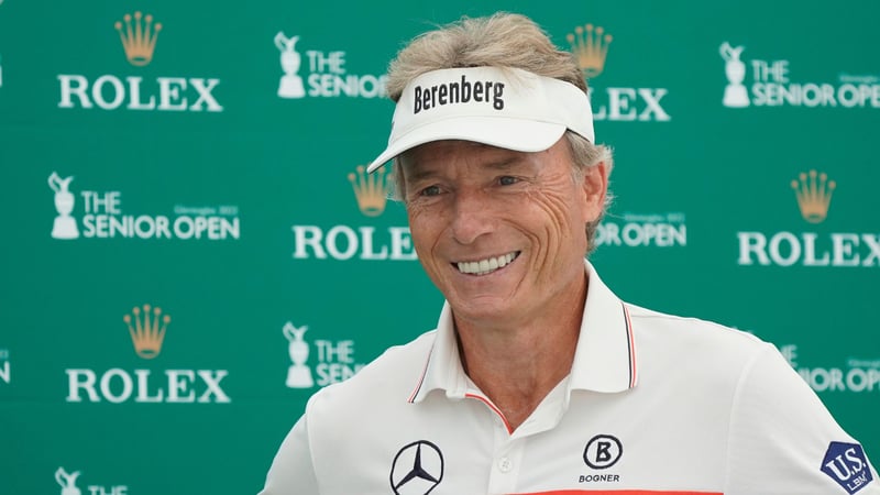 Bernhard Langer strebt fünften Sieg bei der Senior Open an. (Foto: Getty)