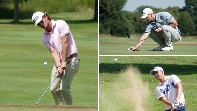 Die nächste Generation der deutschen Profigolfer. (Fotos: Thomas Kirmaier/Johannes Simon)