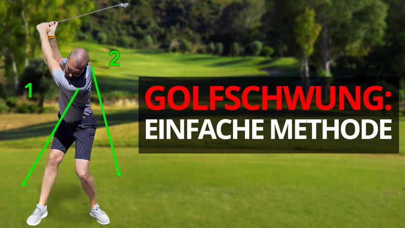 Die Grundlage des Golfschwunges - die Bewegung des Körpers (Foto: Birdietrain)