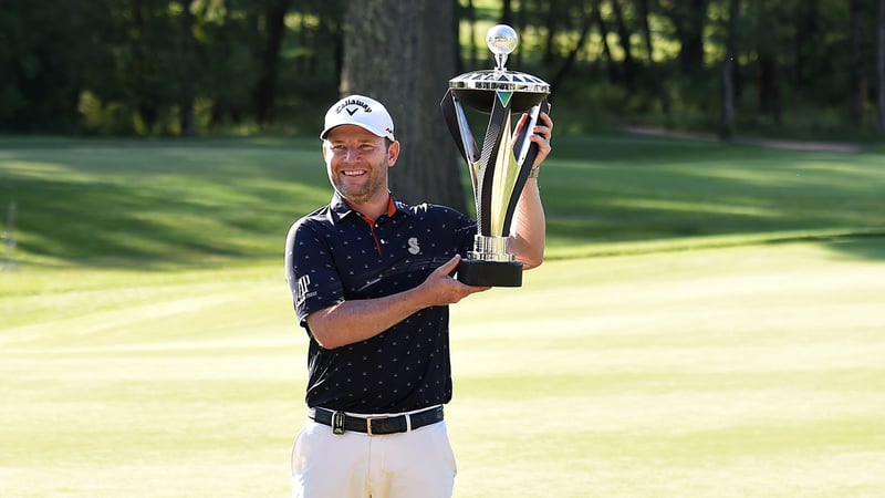 Branden Grace gewinnt in Portland das zweite Event der LIV Golf Invitational Series. (Foto: Getty)