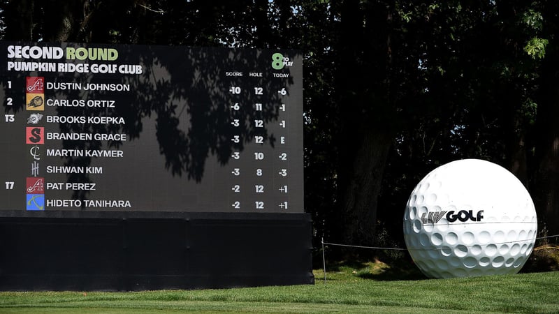 LIV Golf vergibt Übertragungsrechte. (Foto: Getty)