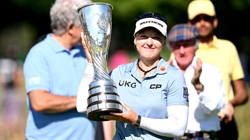 Die Kanadierin mit den meisten Majorsiegen: Brooke Henderson gewinnt die Evian Championship 2022. (Foto: Getty)