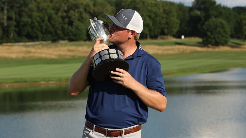 Trey Mullinax siegt bei der Barbasol Championship auf der PGA Tour. (Foto: Getty)