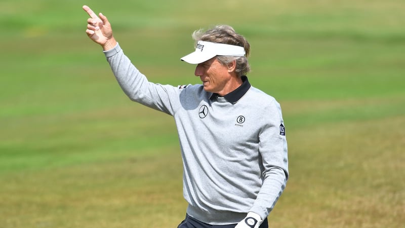 Bernhard Langer hält sich in der Spitzengruppe der Senior Open auf der PGA Tour Champions. (Foto: Getty)