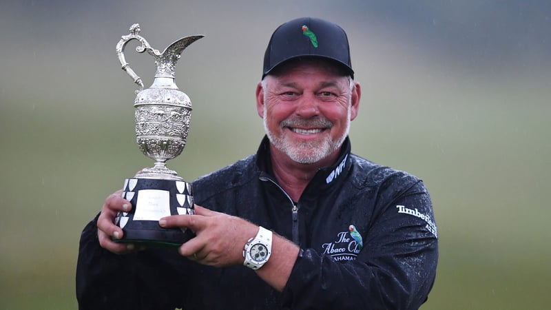 Trotzte dem Regen: Darren Clarke gewinnt die Senior Open. (Foto: Getty)