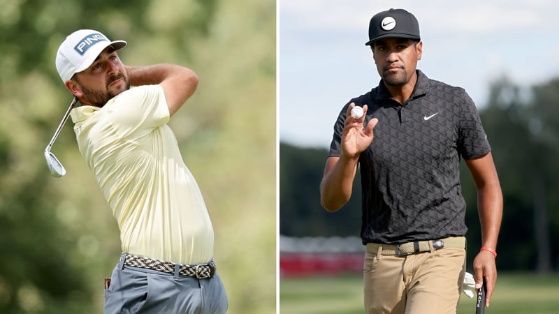 Stephan Jäger bei der PGA Tour auf Rang 4 hinter dem Co-Führenden Tony Finau. (Foto: Getty)