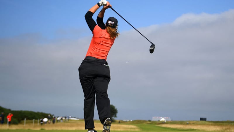 Leonie Harm bei der LPGA Tour Women's Scottish Open 2022. (Foto: Getty)