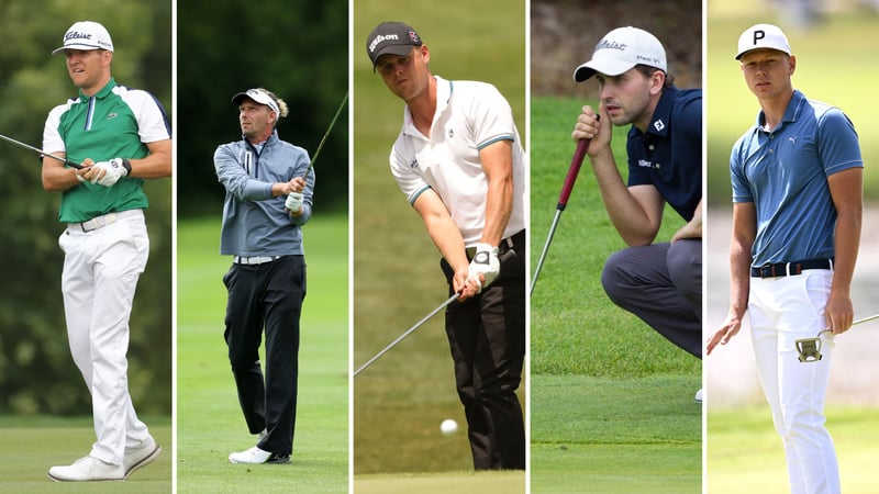 Unter anderem gehen in dieser Woche auf der PGA Tour Yannik Paul, Marcel Siem, Hurly Long, Nicolai von Dellingshausen und Matti Schmid an den Start. (Foto: Getty)