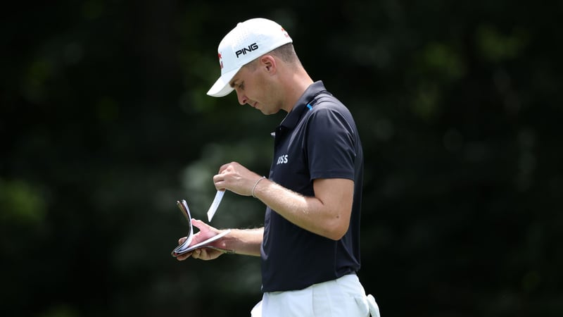 Matthias Schwab in Runde 1 der PGA Tour John Deere Classic 2022. (Foto: Getty)