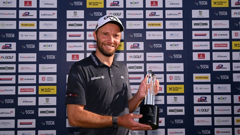 Max Kieffer gewinnt das Real Czech Masters und feiert seinen Premierensieg auf der DP World Tour. (Foto: Getty)