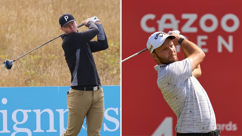 Matti Schmid mit starker Aufholjagd am Moving Day der DP World Tour. Max Kieffer bricht ein. (Foto: Getty)