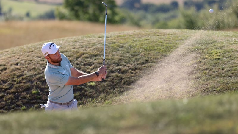 Loch 1 wurde Max Kieffer bei der Cazoo Open zum Verhängnis. (Foto: Getty)