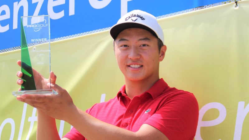 Alexandre Liu, Sieger Richter+Frenzel Open 2022. (Foto: ProGolfTour)