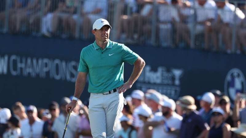 War am 15. Grün des Wilmington Country Clubs nichts zum Scherzen zu Mute: Rory McIlroy. (Foto: Getty)