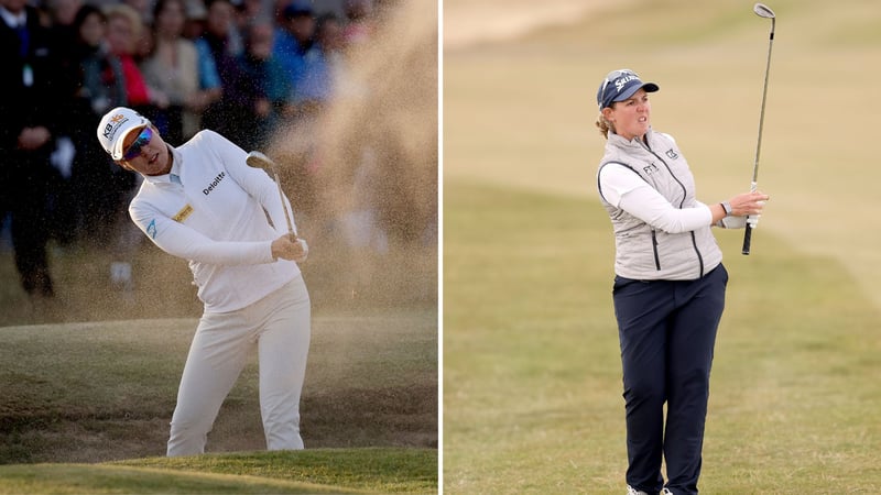 In Gee Chun und Ashleigh Buhai lieferten sich ein spannendes Playoff um den Titel bei der AIG Womens Open 2022. (Foto: Getty)