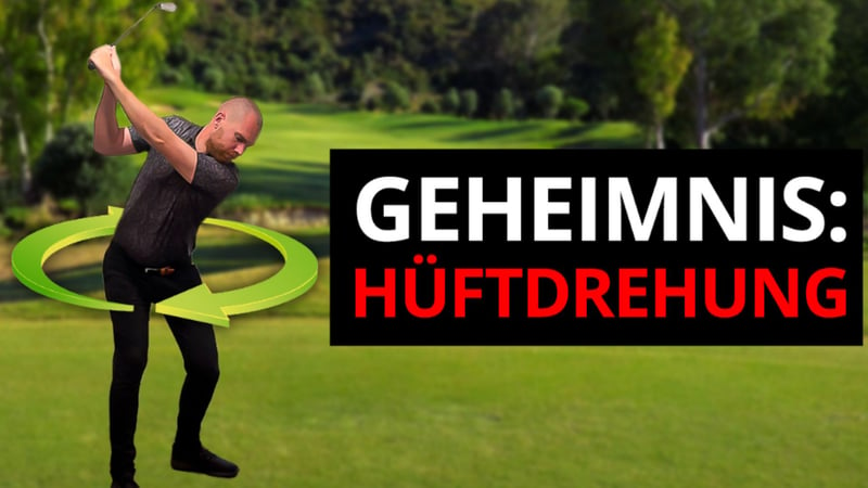 Der Hüftschwung ist eine zentrale Bewegung im Golf. Birdietrain zeigt, was man beachten muss. (Foto: YouTube)