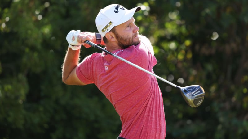 Max Kieffer am ersten Tag der European Tour Cazoo Open 2022. (Foto: Getty)