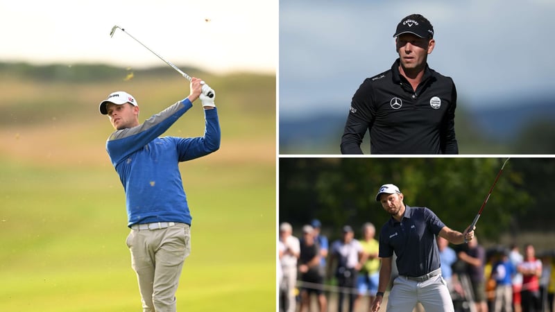 Max Kieffer, Hurly Long und Co. auf der European Tour. (Foto: Getty)