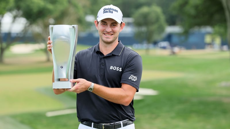 Patrick Cantlay gewinnt die BMW Championship, das zweite von drei Turnieren der Finalserie der PGA Tour. (Foto: Getty)