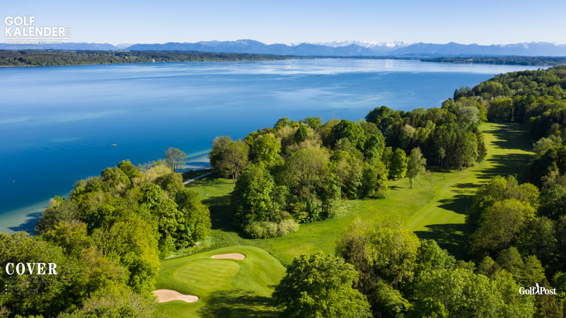 In strahlenden Farben: Das Cover des Golfkalenders 2023. (Foto: Golf Post)