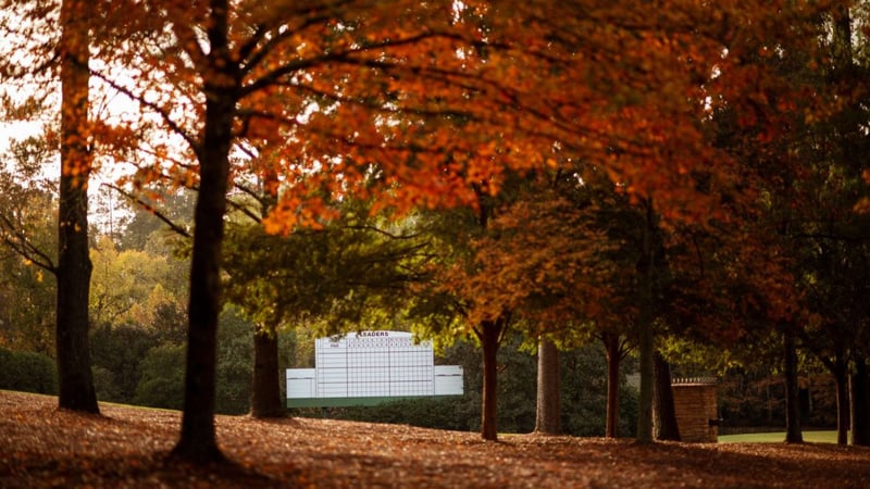 Damit das Golfen auch im Herbst Spaß bereitet, gilt es einige Dinge zu beachten. (Foto: facebook.com/TheMasters)