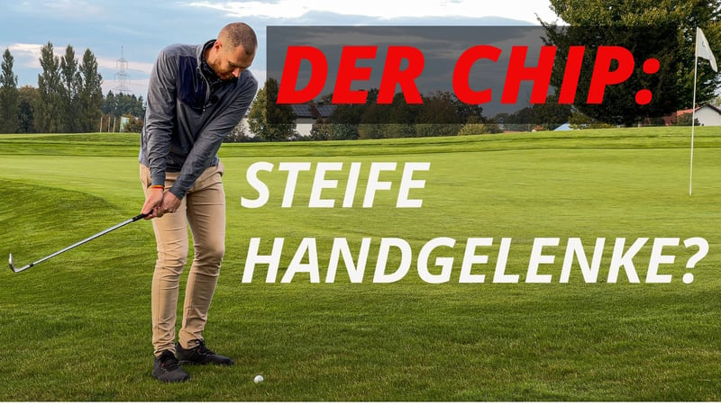 Golftraining: Der Trick mit den Handgelenken beim Chippen. (Foto: Birdietrain)