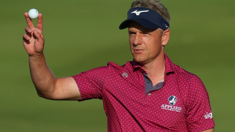 Luke Donald unterlief bei der Italian Open ein folgenreicher Fehler. (Foto: Getty)