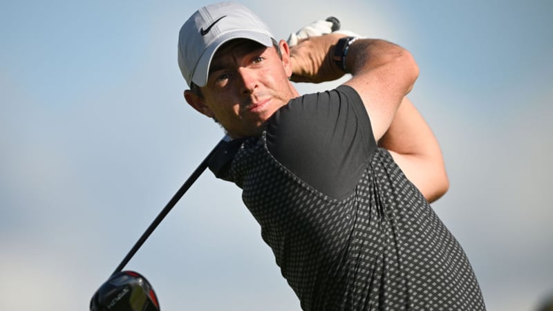 Rory McIlroy am zweiten Tag der European Tour Italian Open 2022. (Foto: Getty)