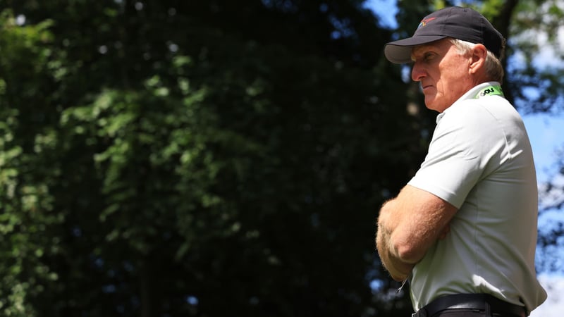 Greg Norman beim ersten Event von LIV Golf in London. (Foto: Getty)