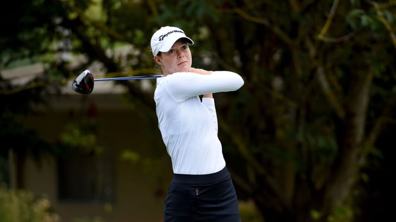 Esther Henseleit bei der LPGA Tour Portland Classic 2022. (Foto Getty)