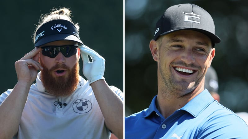 Martin Borgmeier und Bryson DeChambeau treten bei der World Long Drive Championship 2022 an. (Foto: Getty)