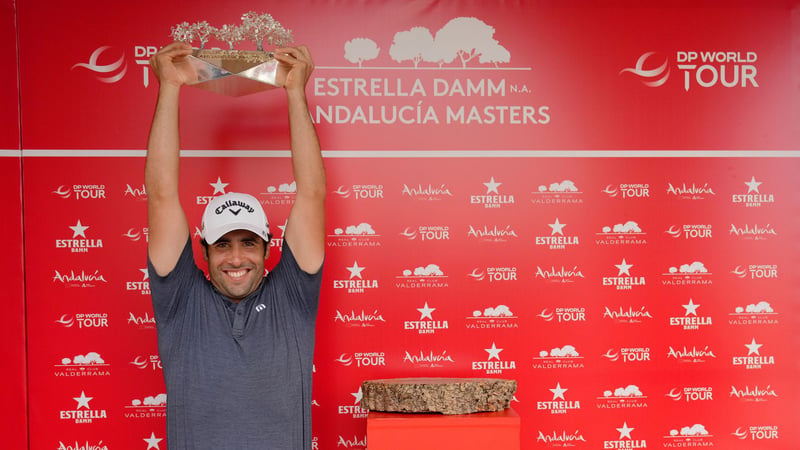 Adrian Otaegui gewinnt das Andalucia Masters der DP World Tour. (Foto: Getty)