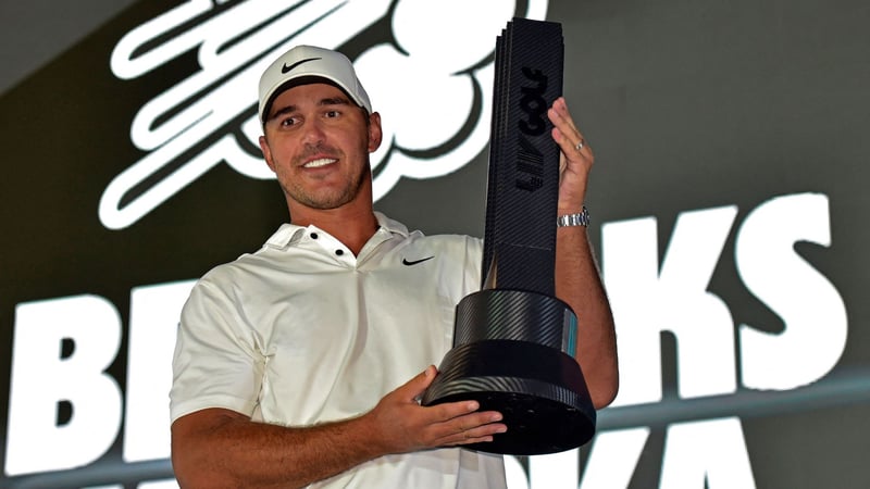 Brooks Koepka gewinnt das LIV Golf Event in Saudi-Arabien. (Foto: Getty)