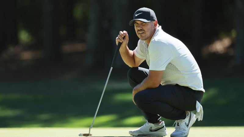 Brooks Koepka führt beim LIV Golf Event in Jeddah. (Foto: Getty)