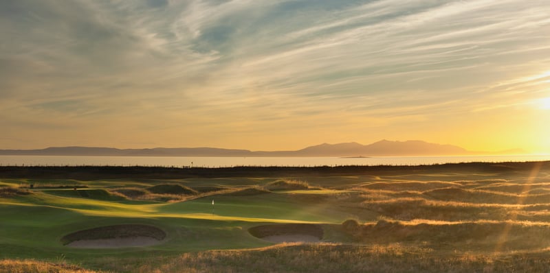 Der Prestwick Golf Club: Für zwei Wochen im Oktober ein besonders außergewöhnlicher Anachronismus. (Foto: Mark Alexander für Prestwick Golf Club)