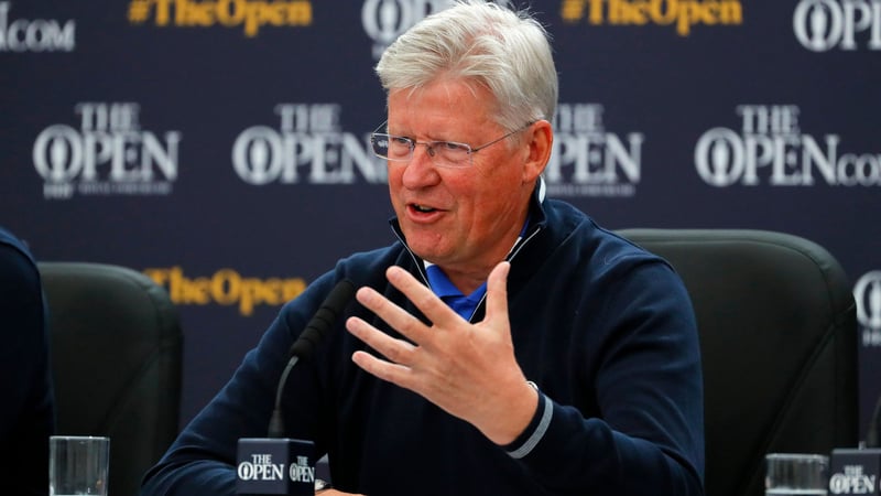 Martin Slumbers, Chef der R&A, will LIV Golfer nicht von der Open Championship ausschließen. (Foto: Getty/Archiv)
